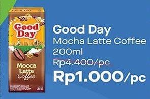 Promo Harga Good Day Coffee Drink Mocca Latte 200 ml - Alfamart