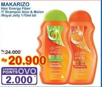 Promo Harga Makarizo Shampoo Aloe Melon, Royal Jelly 170 ml - Indomaret
