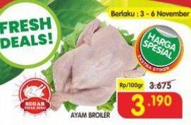 Promo Harga Ayam Broiler  - Superindo