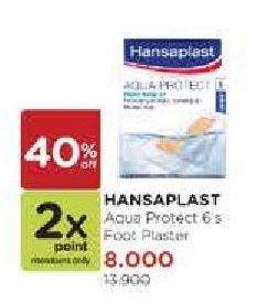 Promo Harga HANSAPLAST Plester Aqua Protect 6 pcs - Watsons