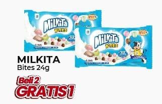 Promo Harga Milkita Candy Milk Bites 25 gr - Yogya