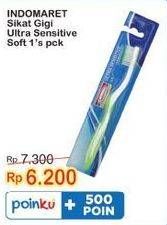 Promo Harga Indomaret Sikat Gigi Ultra Sensitive Soft 1 pcs - Indomaret