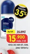 Promo Harga Nivea Men Deo Roll On 50 ml - Superindo