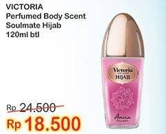 Promo Harga VICTORIA Hijab Body Scent Amira Soulmate 120 ml - Indomaret