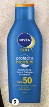 Promo Harga NIVEA Sun Protect & Moisture Lotion SPF 50 100 ml - Guardian