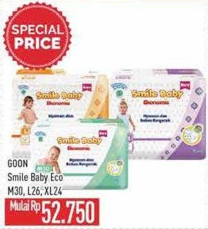 Promo Harga Goon Smile Baby Ekonomis Pants XL24, L26, M30 24 pcs - Hypermart