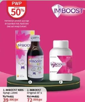 Promo Harga Imboost Kids Syrup  - Guardian