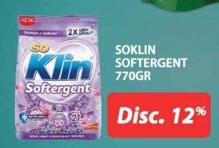 Promo Harga So Klin Softergent 770 gr - Hypermart