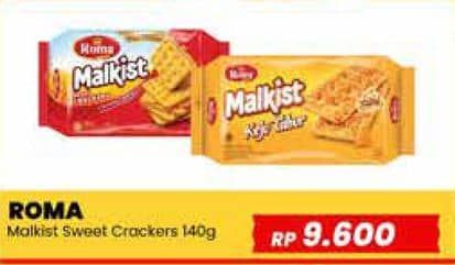 Promo Harga Roma Malkist Crackers 135 gr - Yogya