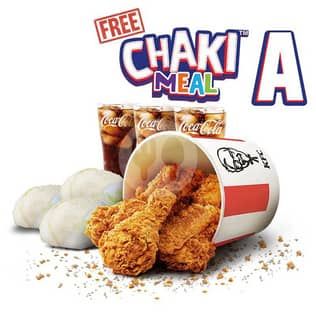 Promo Harga Super Family Free Chaki Kids Meal A  - KFC