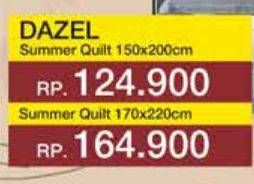 Promo Harga Dazel Summer Quilt 170 X 220 Cm  - Yogya
