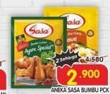 Promo Harga Sasa Bumbu Masak All Variants 33 gr - Superindo