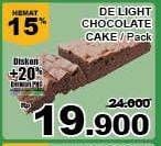 Promo Harga De Light Chocolate Cake  - Giant