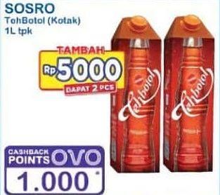 Promo Harga Sosro Teh Botol Original 1000 ml - Indomaret