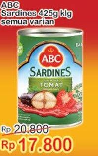 Promo Harga ABC Sardines All Variants 425 gr - Indomaret