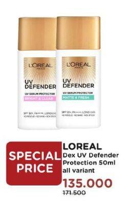 Promo Harga LOREAL UV Defender All Variants 50 ml - Watsons