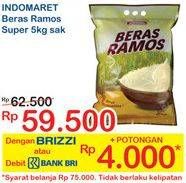 Promo Harga Indomaret Beras Ramos 5 kg - Indomaret