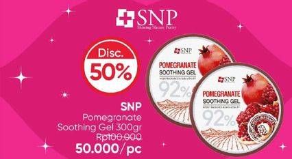 Promo Harga SNP Soothing Gel Pomegranate 300 gr - Guardian