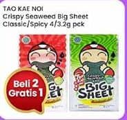 Promo Harga Tao Kae Noi Big Sheet Classic, Spicy 4 gr - Indomaret