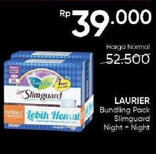 Promo Harga Laurier Super Slimguard Night 35cm 8 pcs - Guardian