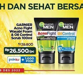 Promo Harga Garnier Men Facial Wash  - Indomaret