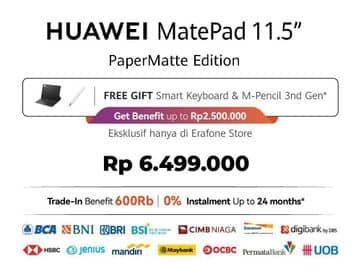 Promo Harga Huawei MatePad 11.5 Inch  - Erafone