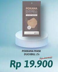 Promo Harga POKANA Face Mask Duckbill Medical Mask 2 pcs - Alfamidi