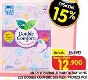 Promo Harga Laurier Double Comfort All Variants 28 pcs - Superindo