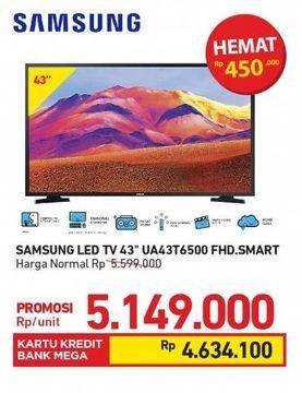 Promo Harga SAMSUNG UA43T6500 | Smart LED TV  - Carrefour