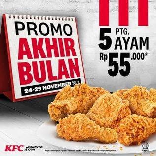 Promo Harga KFC Chicken  - KFC