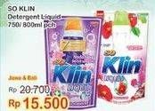 Promo Harga SO KLIN Liquid Detergent 750 ml - Indomaret