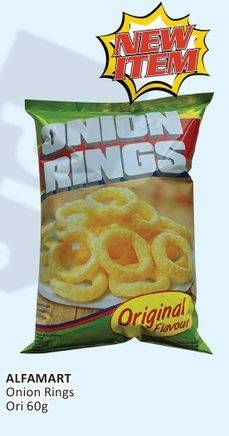 Promo Harga ALFAMART Onion Rings 60 gr - Alfamart