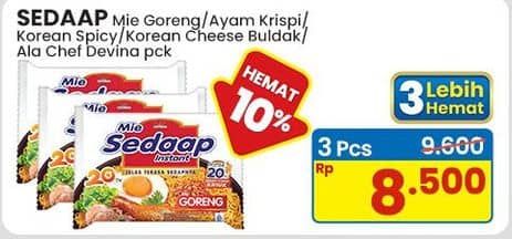 Promo Harga Sedaap Mie Goreng  - Indomaret