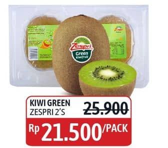 Promo Harga Kiwi Green Zespri 2 pcs - Alfamidi