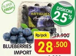 Promo Harga Blueberries Import  - Superindo