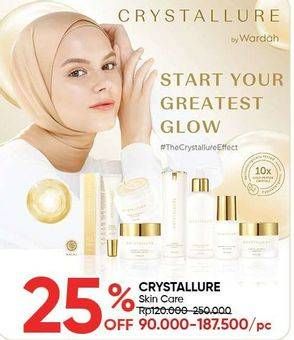 Promo Harga WARDAH Crystallure Skin Care  - Guardian