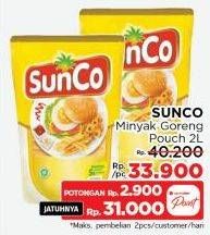 Promo Harga Sunco Minyak Goreng Kecuali 2000 ml - LotteMart