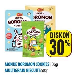 Promo Harga Monde Boromon Cookies/Biscuit  - Hypermart