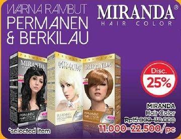 Promo Harga Miranda Hair Color 30 ml - Guardian