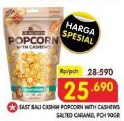 Promo Harga EAST BALI CASHEW Snack Popcorn Salted Caramel 90 gr - Superindo