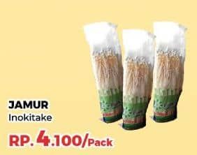 Promo Harga Jamur Inokitake (Jamur Enokitake)  - Yogya