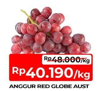 Promo Harga Anggur Red Globe Australia  - TIP TOP