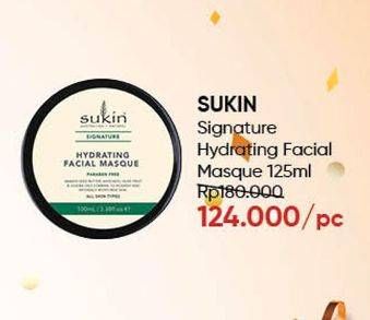 Promo Harga SUKIN Signature Hydrating Facial Masque 100 ml - Guardian