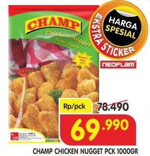 Promo Harga CHAMP Nugget 1 kg - Superindo
