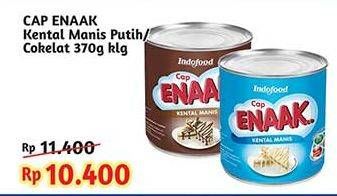 Promo Harga Cap Enaak Susu Kental Manis Putih, Cokelat 370 gr - Indomaret