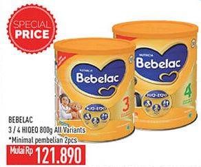 Promo Harga Bebelac 3/4 Susu Pertumbuhan  - Hypermart