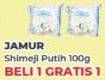 Promo Harga Jamur Shimeji Putih 100 gr - Yogya