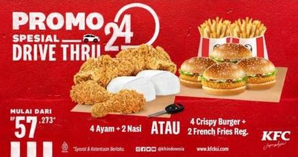 Promo Harga KFC Paket Ayam  - KFC