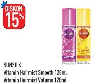 Promo Harga SUNSILK Vitamin Hairmist Untuk Rambut Bervolume Harum, Untuk Rambut Lembut Harum 128 ml - Hypermart