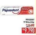 Promo Harga PEPSODENT Pasta Gigi Pencegah Gigi Berlubang White 225 gr - Hypermart